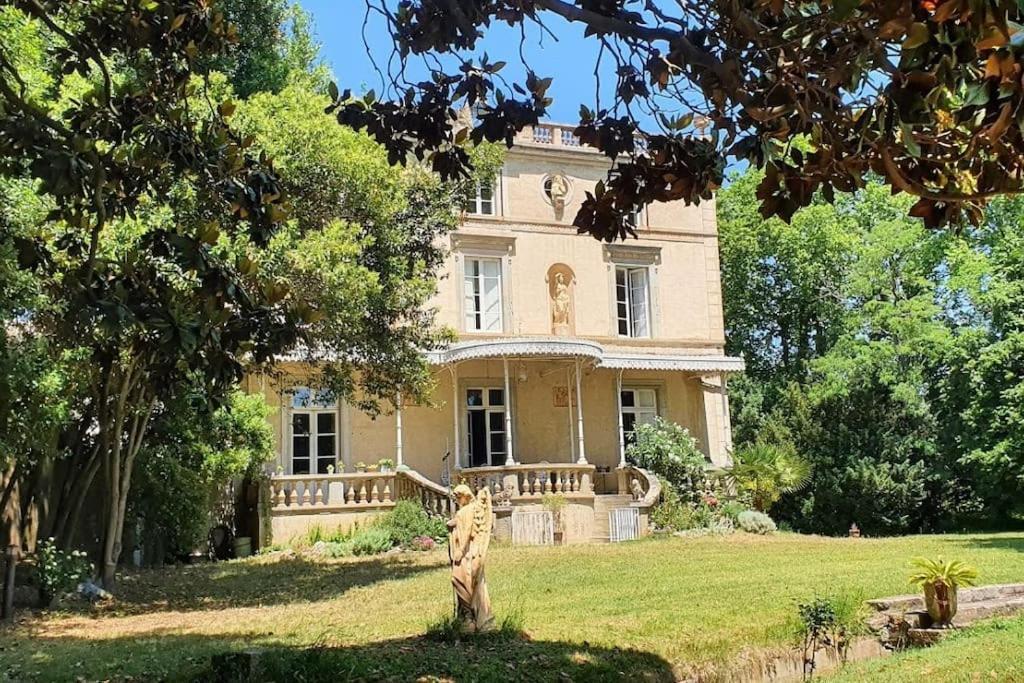 Gite De 420 Metres Carres Dans Chateau L'Ange Au Violon Jusqu'A 13 Couchages Conques-sur-Orbiel Kültér fotó